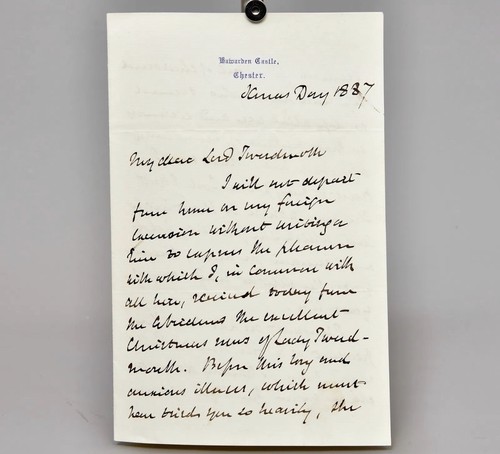 William gladstone autograph - gladstone,