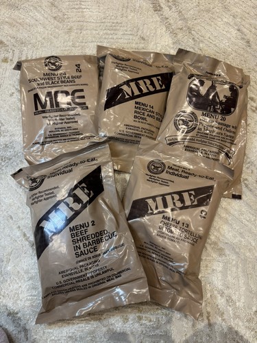 Packs military mre - 5,