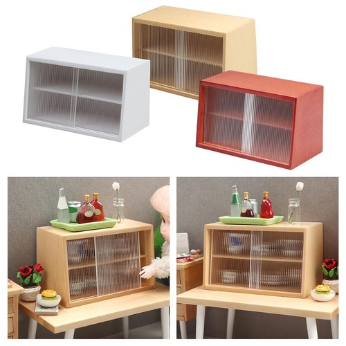 Wooden dollhouse miniature - wooden,