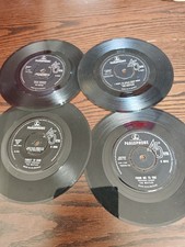 4 Beatles 45's Ticket to ride