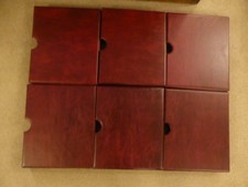 6 x Royal Mail FDC album slipcases - excellent condition - rf969
