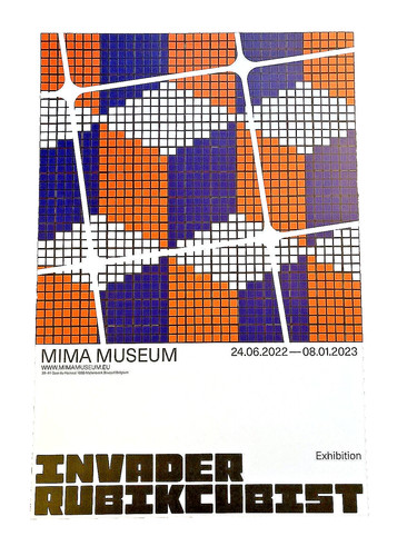 Space invader rubikcubist - invader,