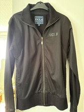 UCLA Zipped Black Top Casual Jacket - Adults Small - 