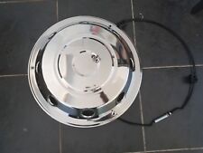 WHEEL TRIM 17.5" TRUCK MOTORHOME HORSEBOX 1 x FRONT STEEL,DAF,IVECO,7.5 TON NEW