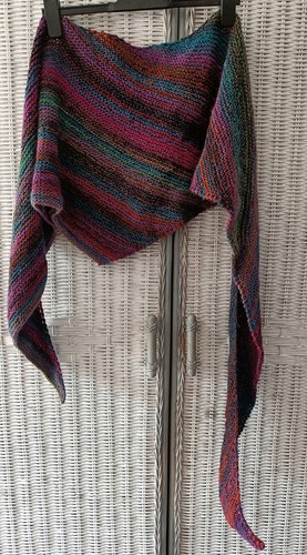 Hand knitted asymmetrical - hand,