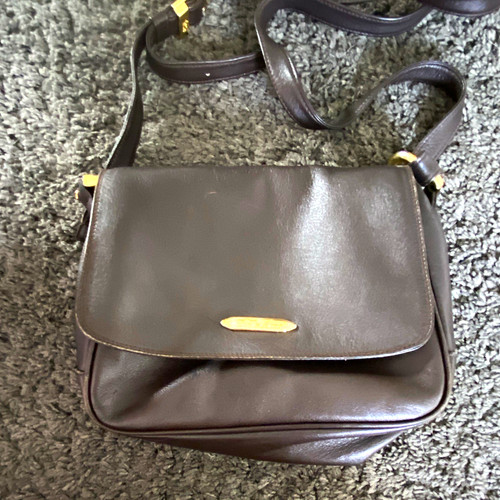 Tula brown leather shoulder - brown,