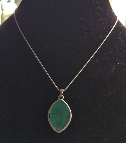 Vintage emerald green paua - emerald,