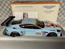 1/18 AUTO ART LIMITED EDITION 2008 ASTON MARTIN RACING DBR9 GULF # 009 ISSUES
