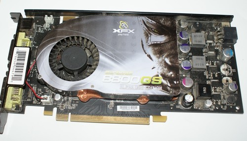 Xfx nvidia geforce 8800gs - xfx,