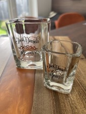 PAIR OF JACK DANIELS SQUARE