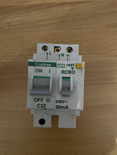 Crabtree Polestar 602C/323 240V 32A Type 3 RCBO RCD Circuit Breaker