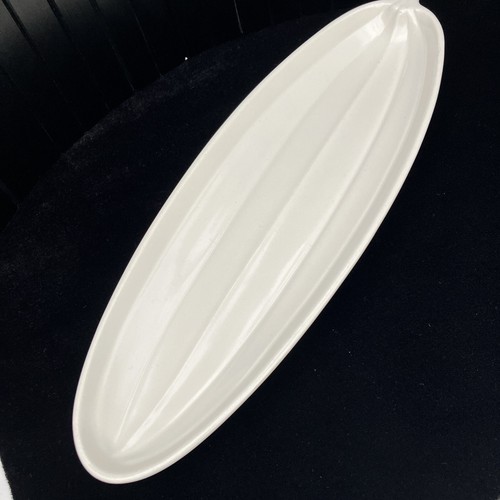 Cream poole pottery cucumber - cream,