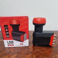 Maclean MCTV-258 Satellite Converter LNB 8 Way Universal 3D Full HD 4k Uk