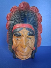 Native American Carved Indian