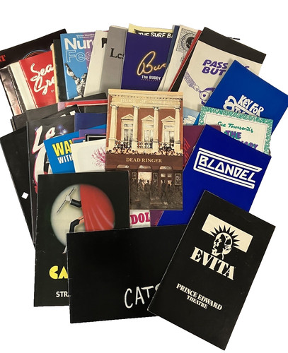 Theatre programmes job - programmes,