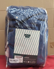 Woaboy Super Soft Velvet Curtains 90 Drop for Living Room(packaging damaged)