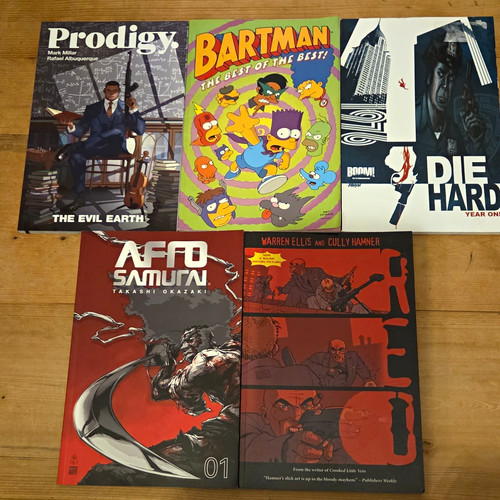 Titan books graphic - novel, lot