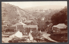 Postcard Boscastle nr Tintagel