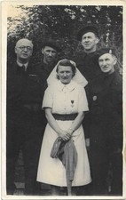 WW2 Photo Postcard, War Work, Nurse And ARP’s
