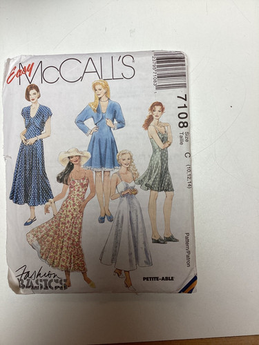 Vintage 1994 mccalls 7108 - vintage,