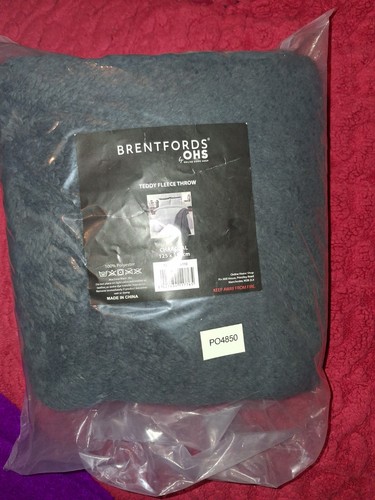 Teddy fleece throw blanket - teddy,