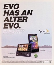 HTC EVO Shift 4G Sprint Print