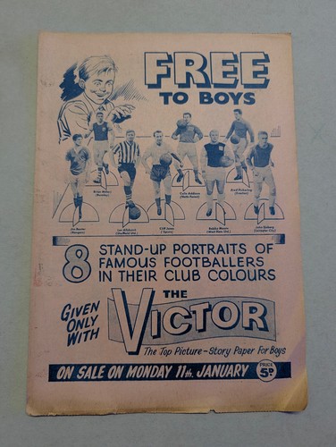 The victor comic pink - victor, flyer
