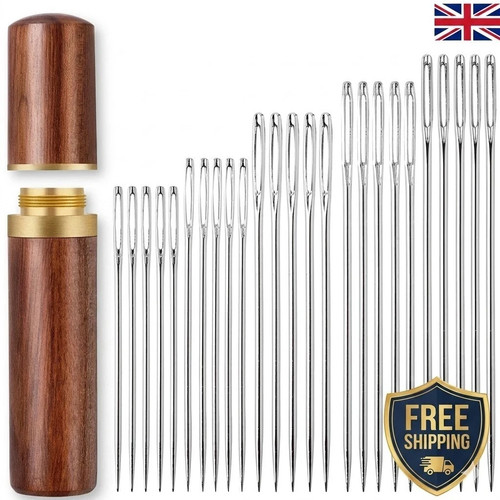 25pcs big eye - eye, needles