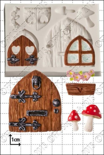 Silicone mould fairy - mould,