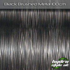 BLACK BRUSHED METAL