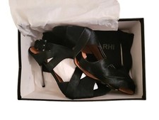 Nicole Farhi Abbey Black High Heel Sandals BRAND NEW SHOES