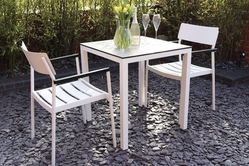 White aluminium outdoor - white,