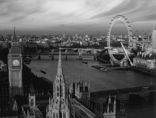 Big ben london - london, canvas