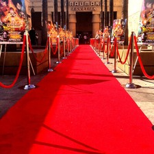 Red Carpet for VIP Event Wedding Prom Party Hotel Runner Any Length up to 30ft