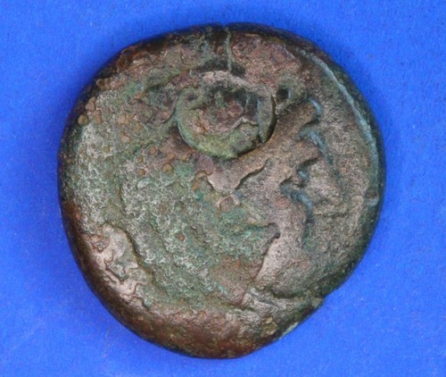 Ancient greek coin - greek, coin,