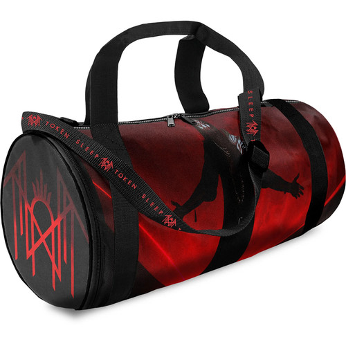Sleep token duffle bag red - sleep,