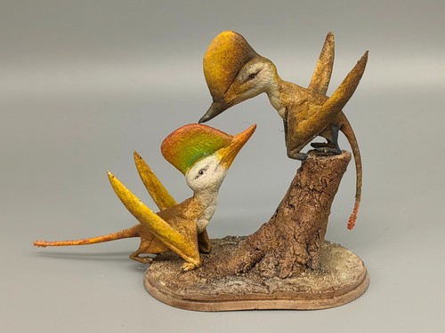 Darwinopterus resin dinosaur - darwinopterus,