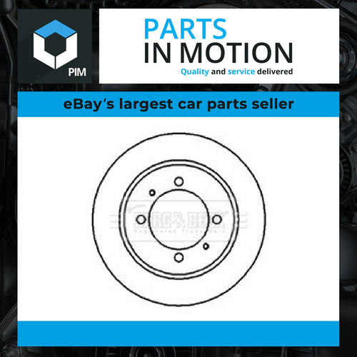 Brake discs pair solid - pair,
