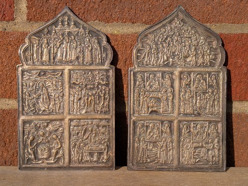 Antique 19th century - 2x,