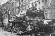 Destroyed Hummel Howitzer 