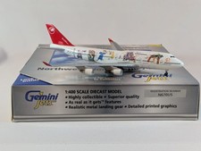 Northwest Worldplane Boeing 747-400 Gemini Jets 1/400 | Mint & Boxed