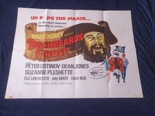 Blackbeards Ghost 1968 Original Uk Quad Poster
