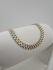 9ct Multi Gold 6mm Ladies