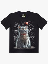 Glow in the dark t-shirt, Cat