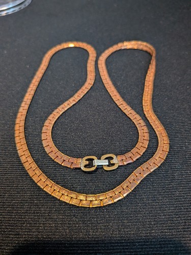 Vintage gold tone - vintage, brick