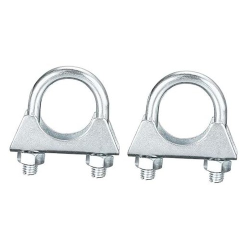 Muffler bolt clamps - u-bolt,