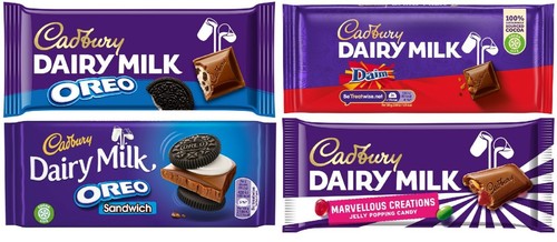 Cadbury dairy milk chocolate - milk,