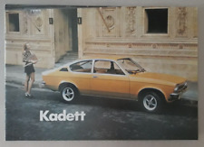 Opel Kadett C Brochure c.1973 - 1.2  1.2S Saloon  Estate  Coupe