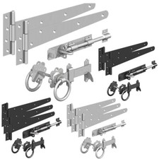 Side Gate Pack - T Hinges Ring Gate Latch and Gate Bolt | Garden Gate Packs