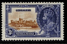 GIBRALTAR GV SG115, 3d brown &